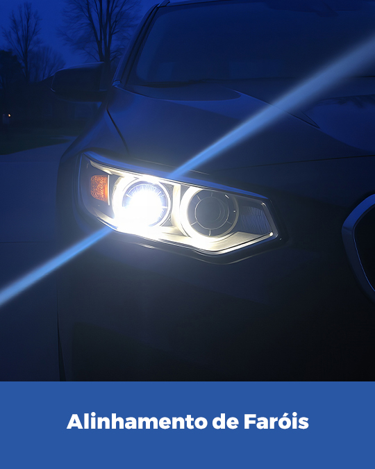 alinhamento de faróis